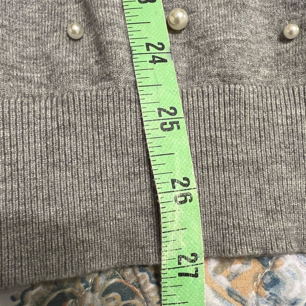 Pearl SWEATER with Pearl Embellishments XL - Picture 5 of 6